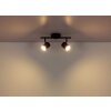 Walters Plafonnier Luminaires Globo Lighting Noir, 2 lumières