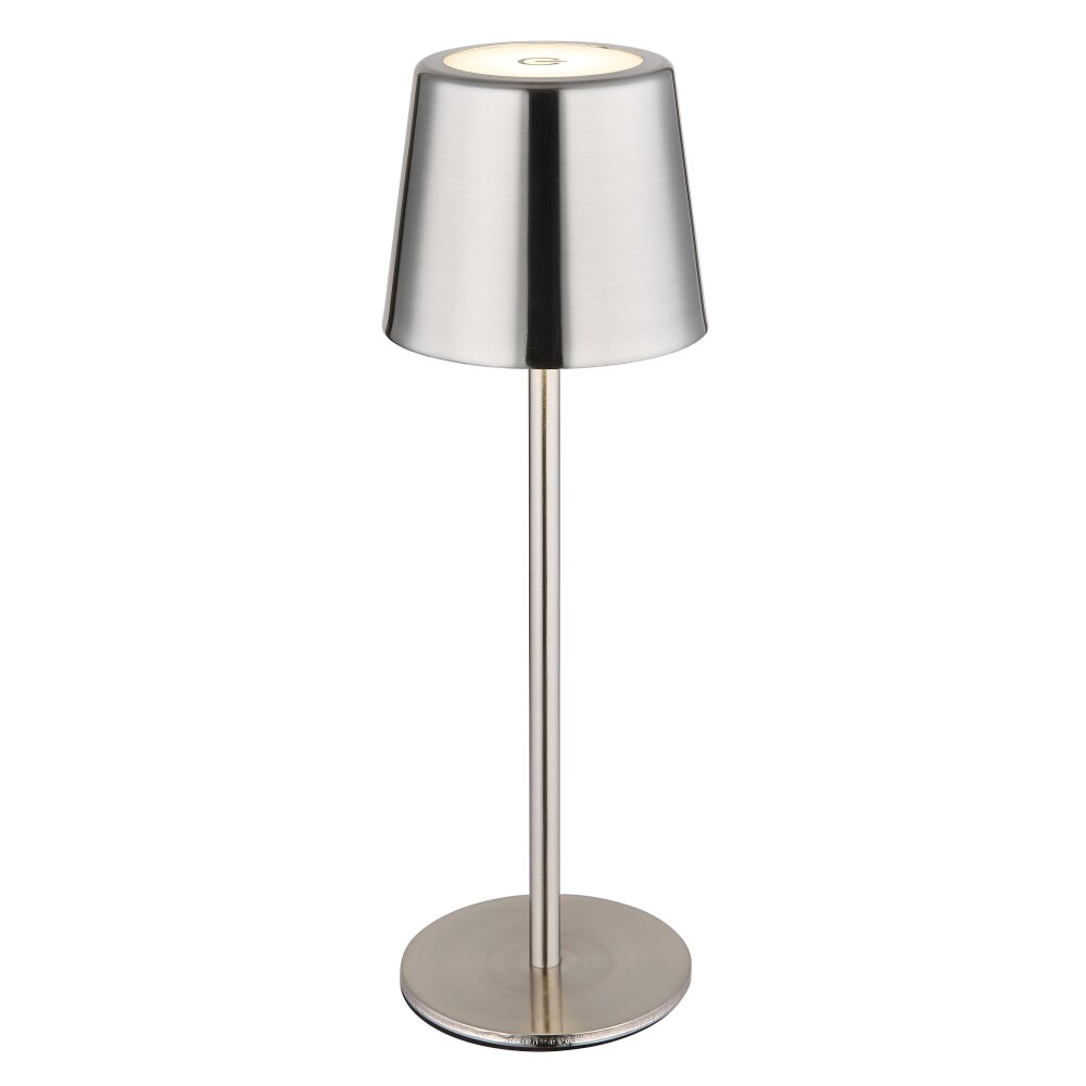 Vancouver Lampe à poser Luminaires Globo Lighting LED Nickel mat, 1 lumière main product photo