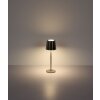 Vancouver Lampe à poser Luminaires Globo Lighting LED Nickel mat, 1 lumière