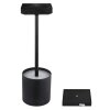 Dixon Lampe à poser Luminaires Globo Lighting LED Noir, 1 lumière