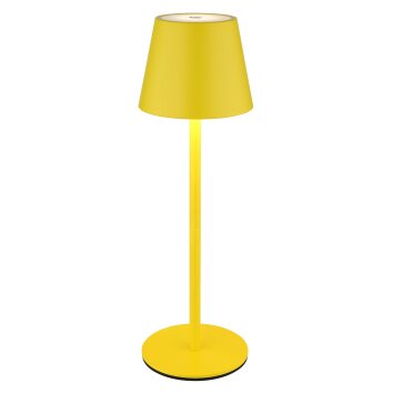 Vannie Lampe à poser Luminaires Globo Lighting LED Jaune, 1 lumière Vannie Lampe à poser Luminaires Globo Lighting LED Jaune, 1 lumière