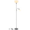 Hinton Lampadaire Luminaires Globo Lighting Argenté, 1 lumière
