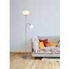 Hinton Lampadaire Luminaires Globo Lighting Argenté, 1 lumière
