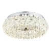 Diann Plafonnier Luminaires Globo Lighting LED Chrome, 1 lumière