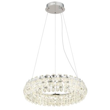 Diann Suspension Luminaires Globo Lighting LED Chrome, 1 lumière