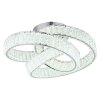 Mucky Plafonnier Luminaires Globo Lighting LED Chrome, 1 lumière, Télécommandes