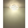 Mucky Plafonnier Luminaires Globo Lighting LED Chrome, 1 lumière, Télécommandes