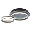 Della Plafonnier Luminaires Globo Lighting LED Noir, 1 lumière