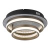 Della Plafonnier Luminaires Globo Lighting LED Noir, 1 lumière