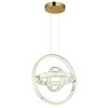 Neil Suspension Luminaires Globo Lighting LED Or, 1 lumière, Télécommandes