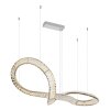 Neil Suspension Luminaires Globo Lighting LED Chrome, 1 lumière, Télécommandes Neil Suspension Luminaires Globo Lighting LED Chrome, 1 lumière, Télécommandes