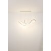 Iduna Suspension Luminaires Globo Lighting LED Chrome, 1 lumière, Télécommandes