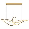 Iduna Suspension Luminaires Globo Lighting LED Or, 1 lumière, Télécommandes