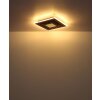 Woody Plafonnier Luminaires Globo Lighting LED Écru, Noir, 1 lumière