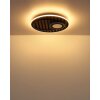Woody Plafonnier Luminaires Globo Lighting LED Écru, Noir, 1 lumière