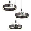 Hendricks Suspension Luminaires Globo Lighting LED Bronze, 1 lumière