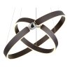 Hendricks Suspension Luminaires Globo Lighting LED Bronze, 1 lumière