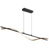 Watkins Suspension Luminaires Globo Lighting LED Noir, 1 lumière