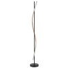 Watkins Lampadaire Luminaires Globo Lighting LED Noir, 1 lumière