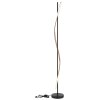 Watkins Lampadaire Luminaires Globo Lighting LED Noir, 1 lumière