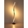 Watkins Lampadaire Luminaires Globo Lighting LED Noir, 1 lumière