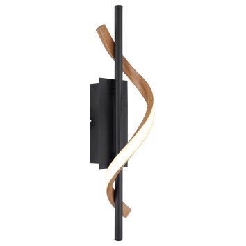 Watkins Applique murale Luminaires Globo Lighting LED Noir, 1 lumière