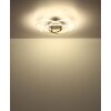 Kombos Plafonnier Luminaires Globo Lighting LED Nickel mat, 1 lumière