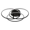 Kombos Plafonnier Luminaires Globo Lighting LED Noir, 1 lumière