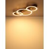 Dakari Plafonnier Luminaires Globo Lighting LED Noir, 1 lumière