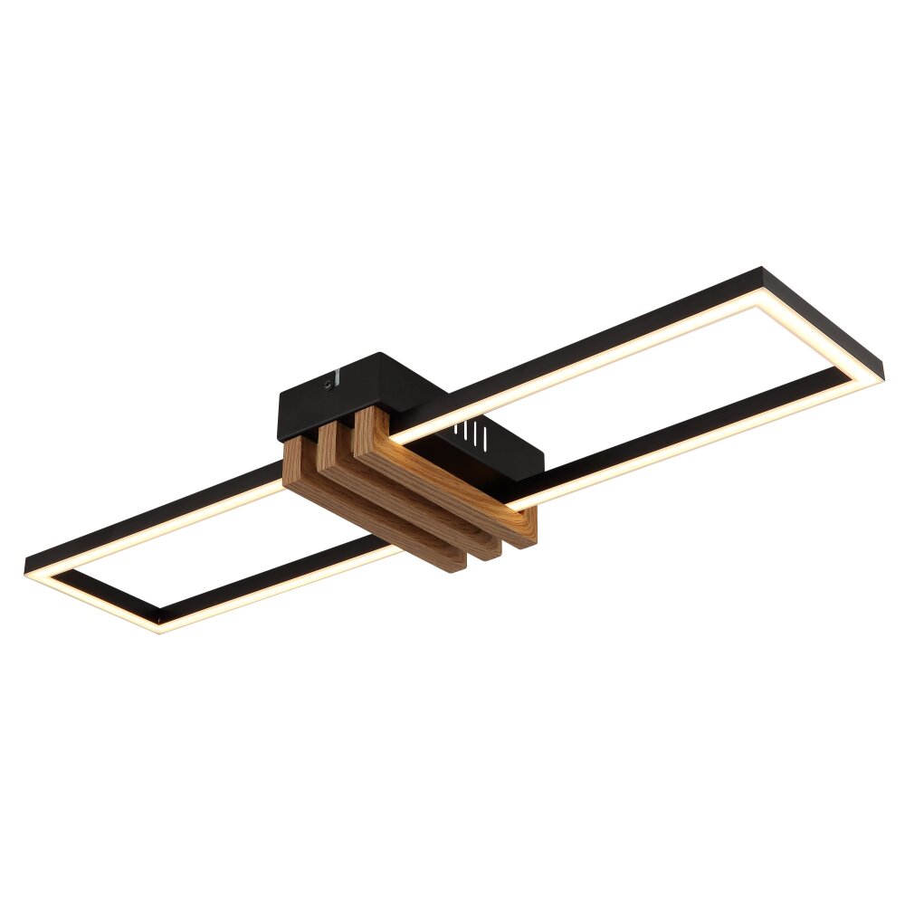 Dakari Plafonnier Luminaires Globo Lighting LED Écru, Noir, 1 lumière main product photo