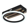 Blevins Plafonnier Luminaires Globo Lighting LED Écru, Noir, 1 lumière