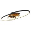 Tisha Plafonnier Luminaires Globo Lighting LED Brun, Noir, 1 lumière