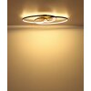 Tisha Plafonnier Luminaires Globo Lighting LED Brun, Noir, 1 lumière