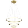Corine Suspension Luminaires Globo Lighting LED Or, 1 lumière