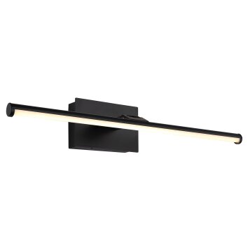 Jaime Applique murale Luminaires Globo Lighting LED Noir, 1 lumière, Télécommandes