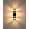 Hayes Applique murale Luminaires Globo Lighting Noir, 2 lumières