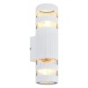 Hayes Applique murale Luminaires Globo Lighting Blanc, 2 lumières
