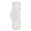 Hayes Applique murale Luminaires Globo Lighting Blanc, 2 lumières
