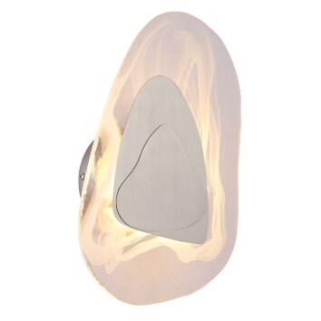 Dorsey Applique murale Luminaires Globo Lighting LED Nickel mat, 1 lumière