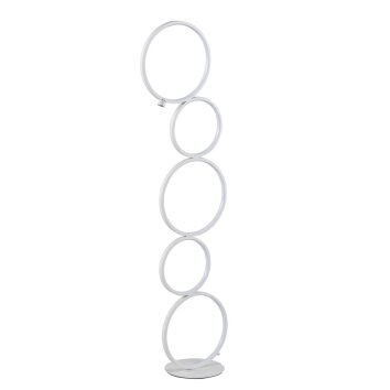 Lampadaire WOFI VIKA LED Blanc, 1 lumière