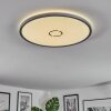 Simonstorp Plafonnier, Panel LED Argenté, Blanc, 1 lumière