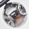 Ripoll Plafonnier, Boule lumineuse Fumé, 8 lumières