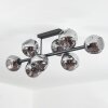 Ripoll Plafonnier, Boule lumineuse Fumé, 8 lumières