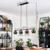 Koyoto Suspension, Boule lumineuse, Suspension Bleu, Vert, Cuivré, 4 lumières