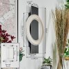 Lidor Applique murale LED Noir, 1 lumière