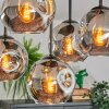 Ripoll Plafonnier, Boule lumineuse Fumé, 5 lumières