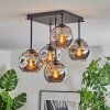 Ripoll Plafonnier, Boule lumineuse Fumé, 5 lumières