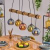Koyoto Suspension, Boule lumineuse, Suspension Écru, Noir, 5 lumières