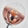 Gastor Boule lumineuse, Lampadaire Bleu, Vert, Clair, Cuivré, 5 lumières