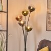 Gastor Boule lumineuse, Lampadaire Bleu, Vert, Clair, Cuivré, 5 lumières